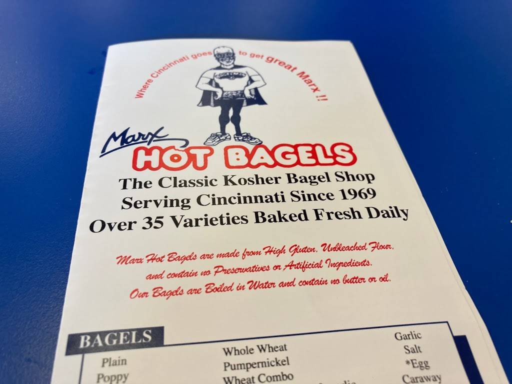 Marx Hot Bagels | 9701 Kenwood Rd, Blue Ash, OH 45242, USA | Phone: (513) 891-5542