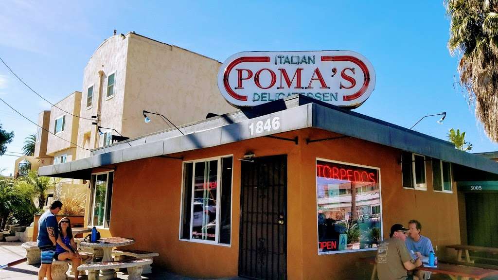 Pomas Italian Deli | 1846 Bacon St, San Diego, CA 92107, USA | Phone: (619) 223-3027