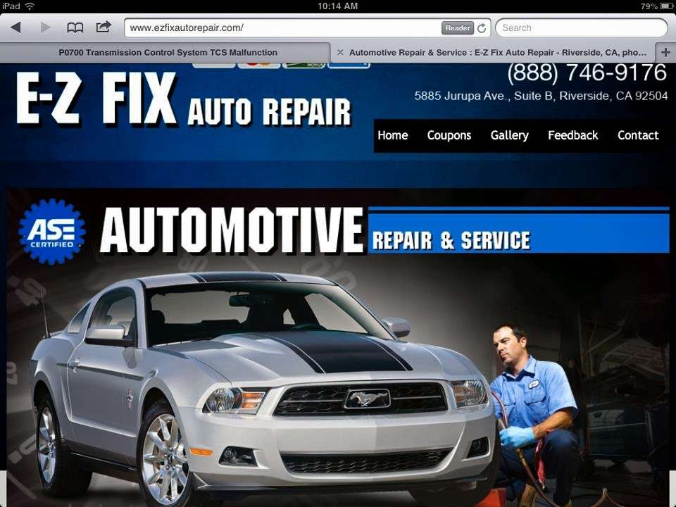 E-Z Fix Auto Repair | 5885 Jurupa Ave, Riverside, CA 92504, USA | Phone: (951) 359-1137