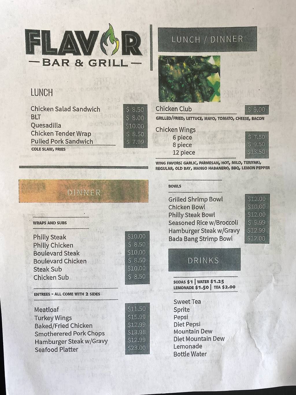 Flavor Bar and Grill | 3940 Airline Blvd, Chesapeake, VA 23321, USA | Phone: (757) 800-3053