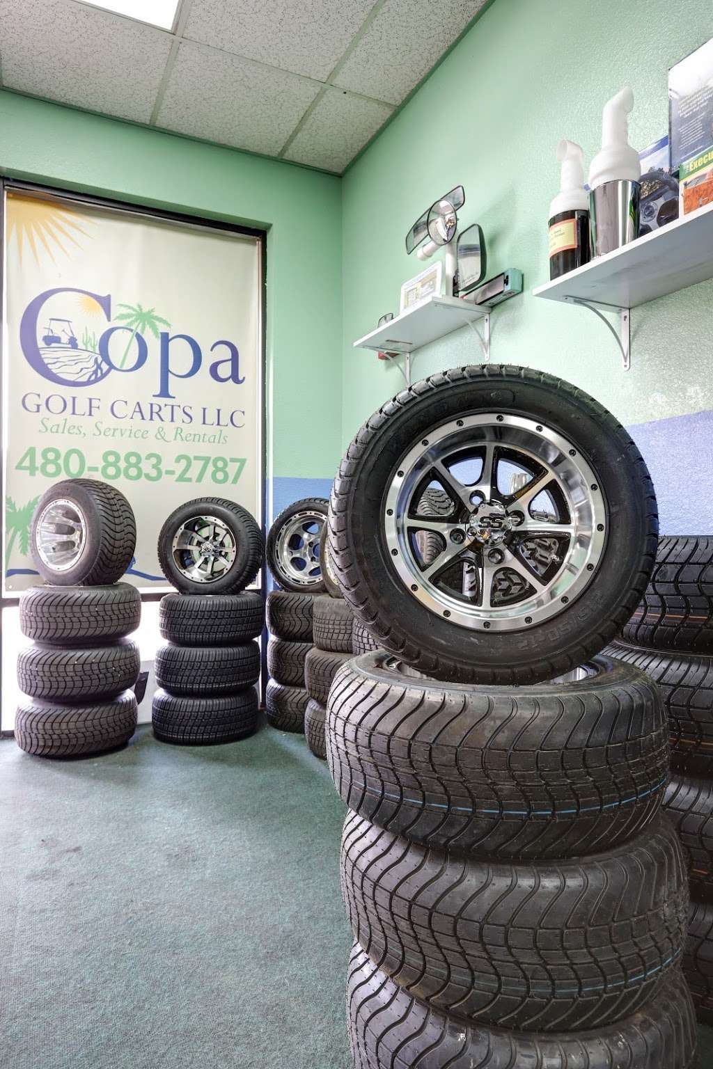 Copa Golf Carts LLC | 9666 East Riggs Road Suite 101, Sun Lakes, AZ 85248, USA | Phone: (480) 883-2787