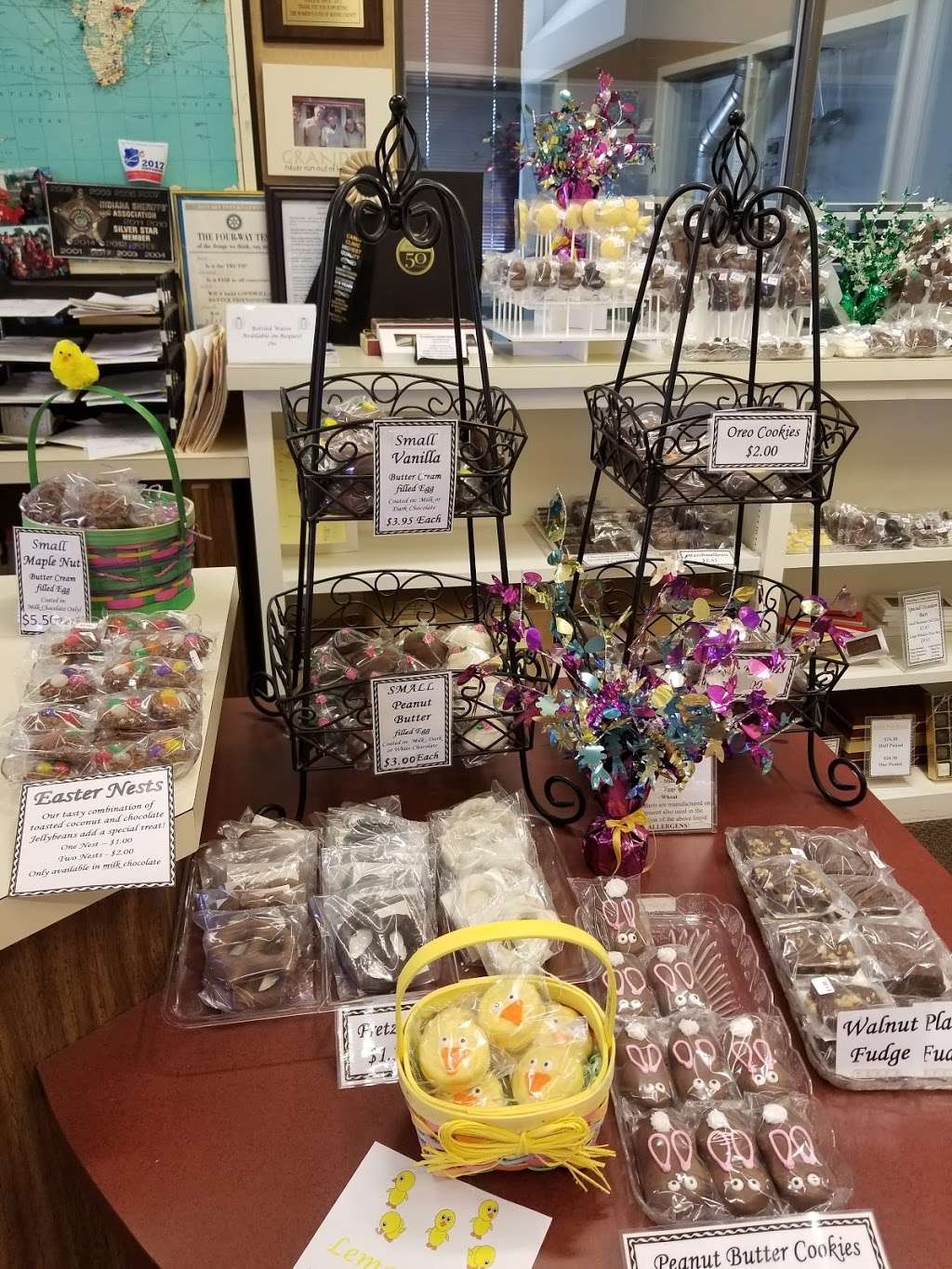 Donaldsons Finer Chocolates | 600 S State Rd 39, Lebanon, IN 46052 | Phone: (765) 482-3334