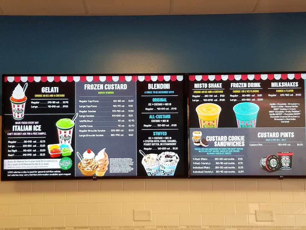 Ritas Italian Ice & Frozen Custard | 220 Mountain Rd, Fallston, MD 21047 | Phone: (410) 877-9300