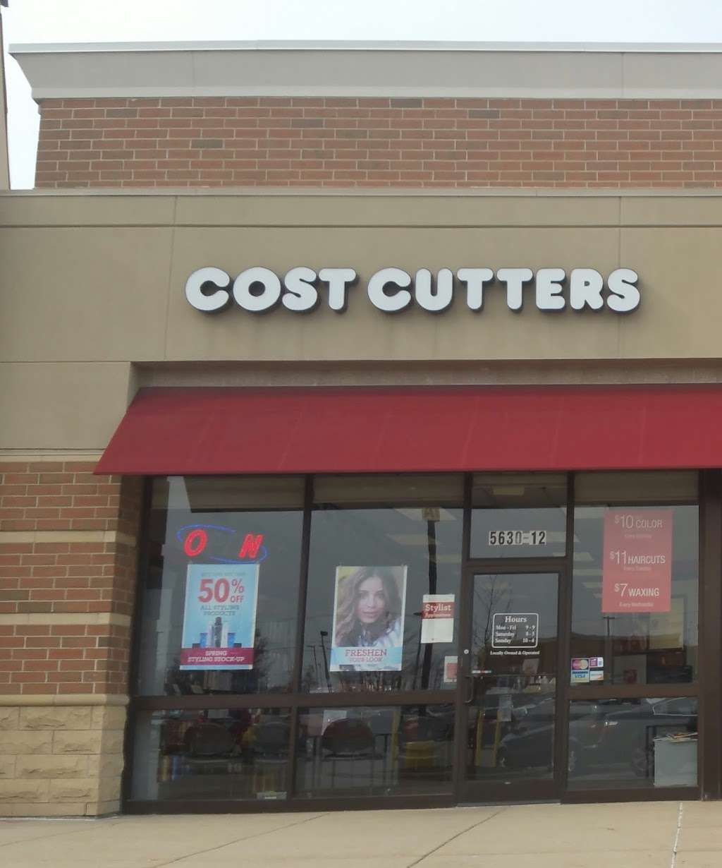 Cost Cutters | 5630 Washington Ave, Racine, WI 53406, USA | Phone: (262) 833-1100