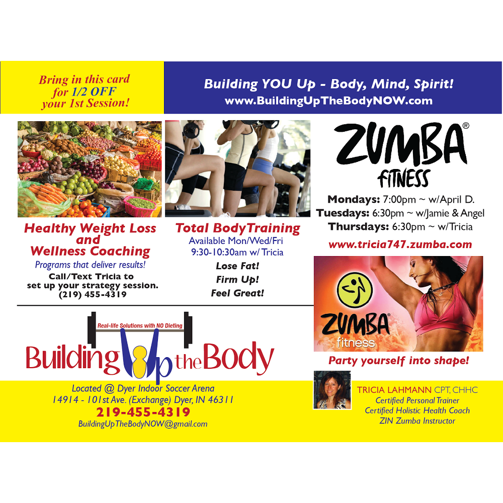 Building UP the Body - Health Coaching | 1601 Tracy Avenue, Church @ the Springs - The Villages, Lady Lake, FL 32159, USA | Phone: (219) 455-4319