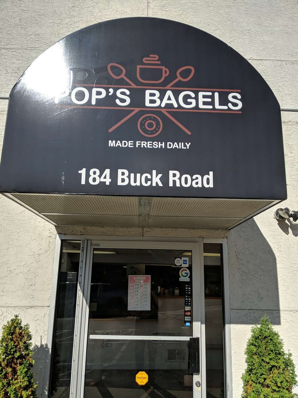 Pops Bagels | 184 Buck Rd, Holland, PA 18966, USA | Phone: (215) 357-3891