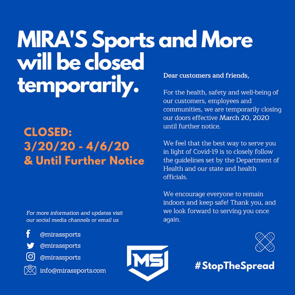 Miras Sports & More | 6006 Ayers St, Corpus Christi, TX 78415, USA | Phone: (361) 852-4541