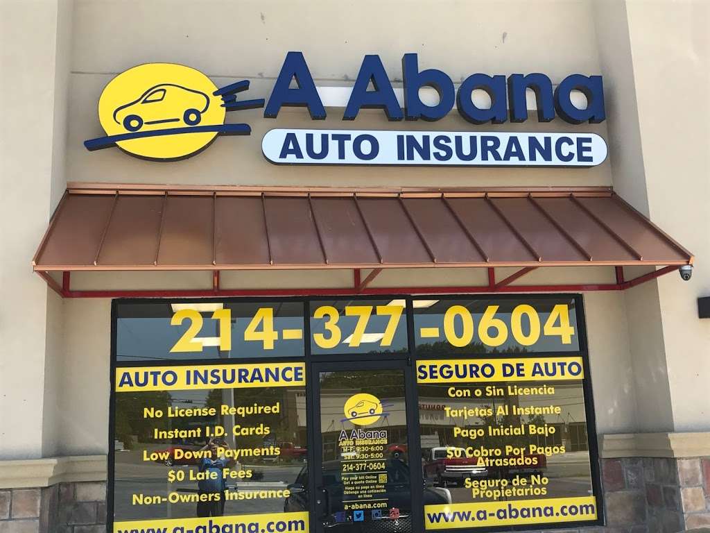 A Abana Auto Insurance | 2438 S Buckner Blvd #150, Dallas, TX 75227, USA | Phone: (214) 377-0604