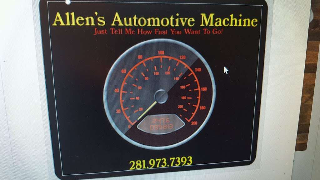 Allens Automotive Machine | 8210 Tomahawk Trail, Houston, TX 77050 | Phone: (281) 973-7393