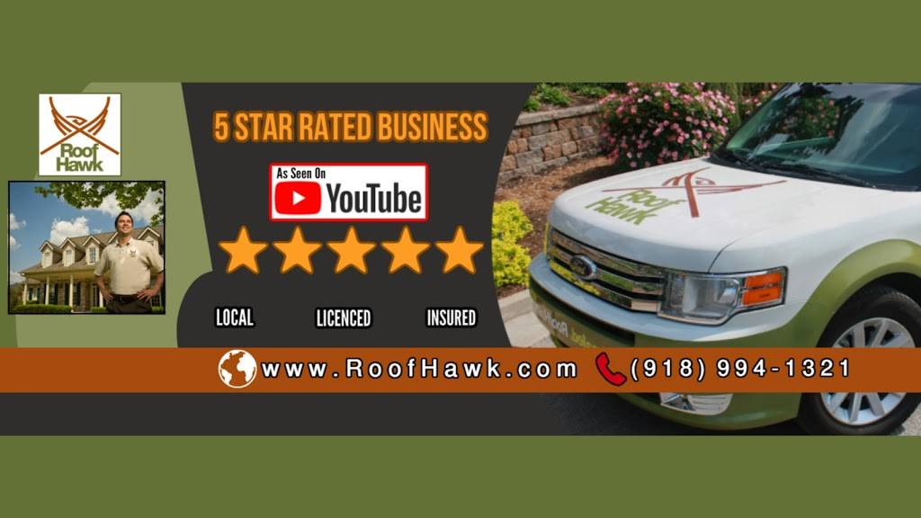 Roof Hawk | 614 S Aspen Ave, Broken Arrow, OK 74012, USA | Phone: (918) 994-1321