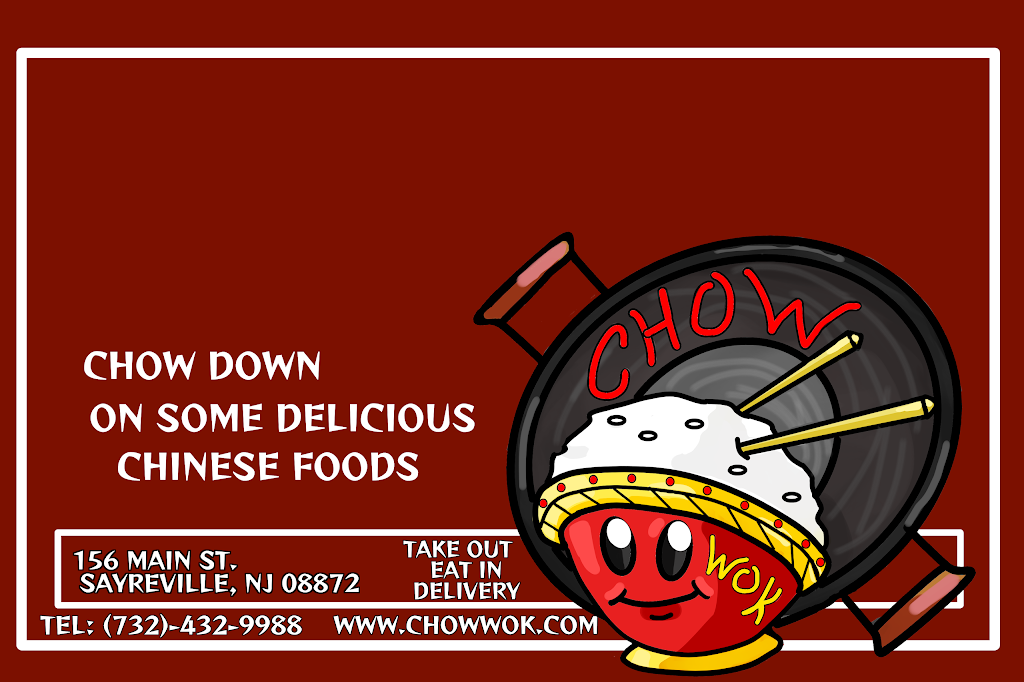 Chow Wok | 156 Main St, Sayreville, NJ 08872, USA | Phone: (732) 432-9988