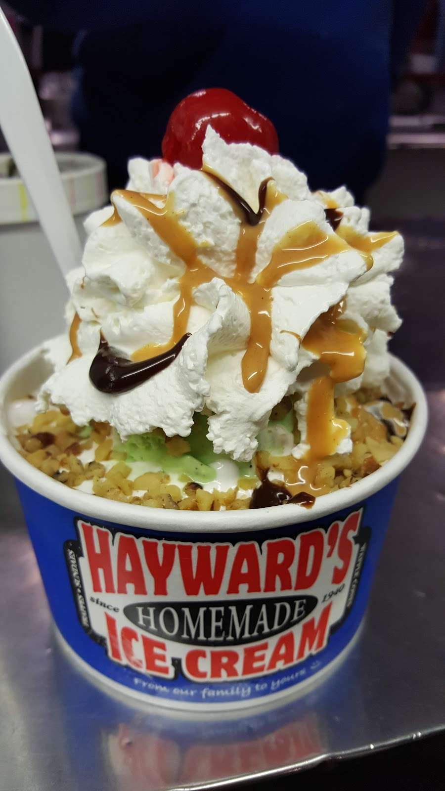 Haywards Ice Cream | 7 Daniel Webster Hwy, Nashua, NH 03060, USA | Phone: (603) 888-4663