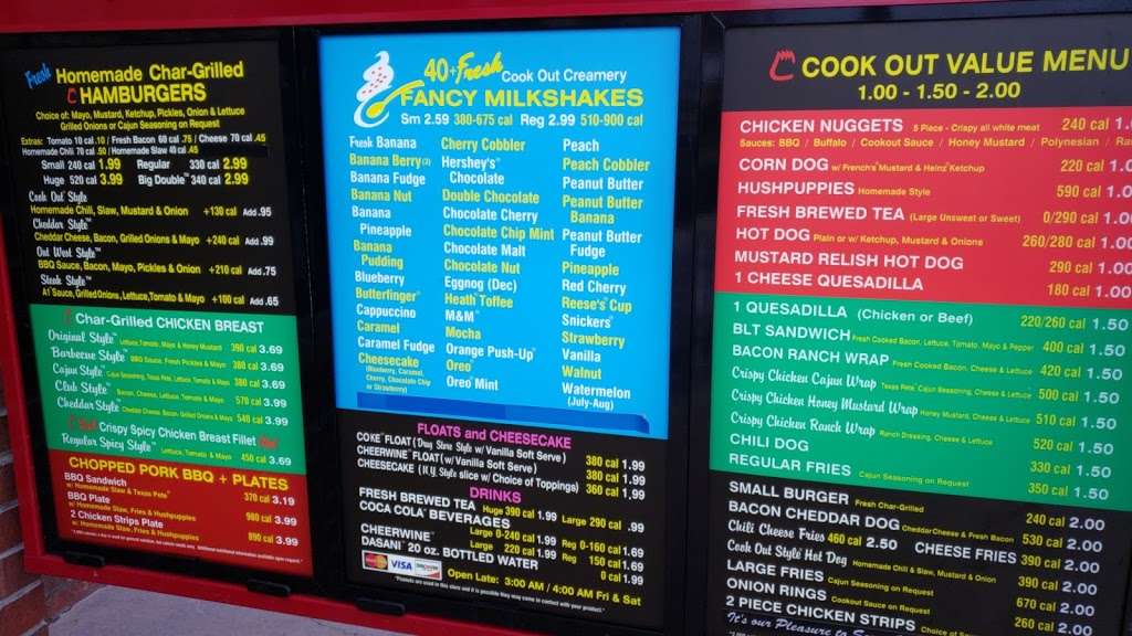 Cook Out | 5715 N Sharon Amity Rd, Charlotte, NC 28215 | Phone: (704) 537-5455