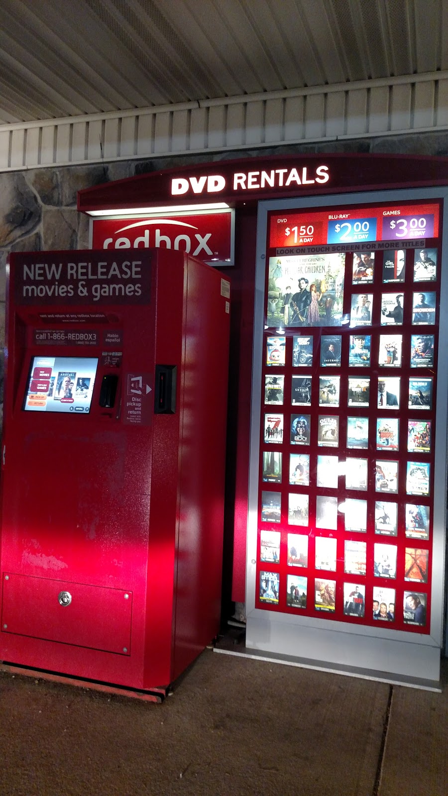 Redbox | 2 Denver Rd, Denver, PA 17517, USA | Phone: (866) 733-2693