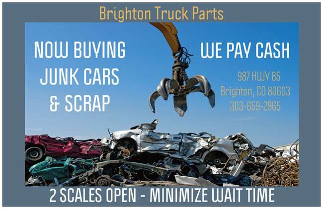 BRIGHTON TRUCK PARTS & RECYCLING | 987 US-85, Brighton, CO 80603, USA | Phone: (303) 659-2965