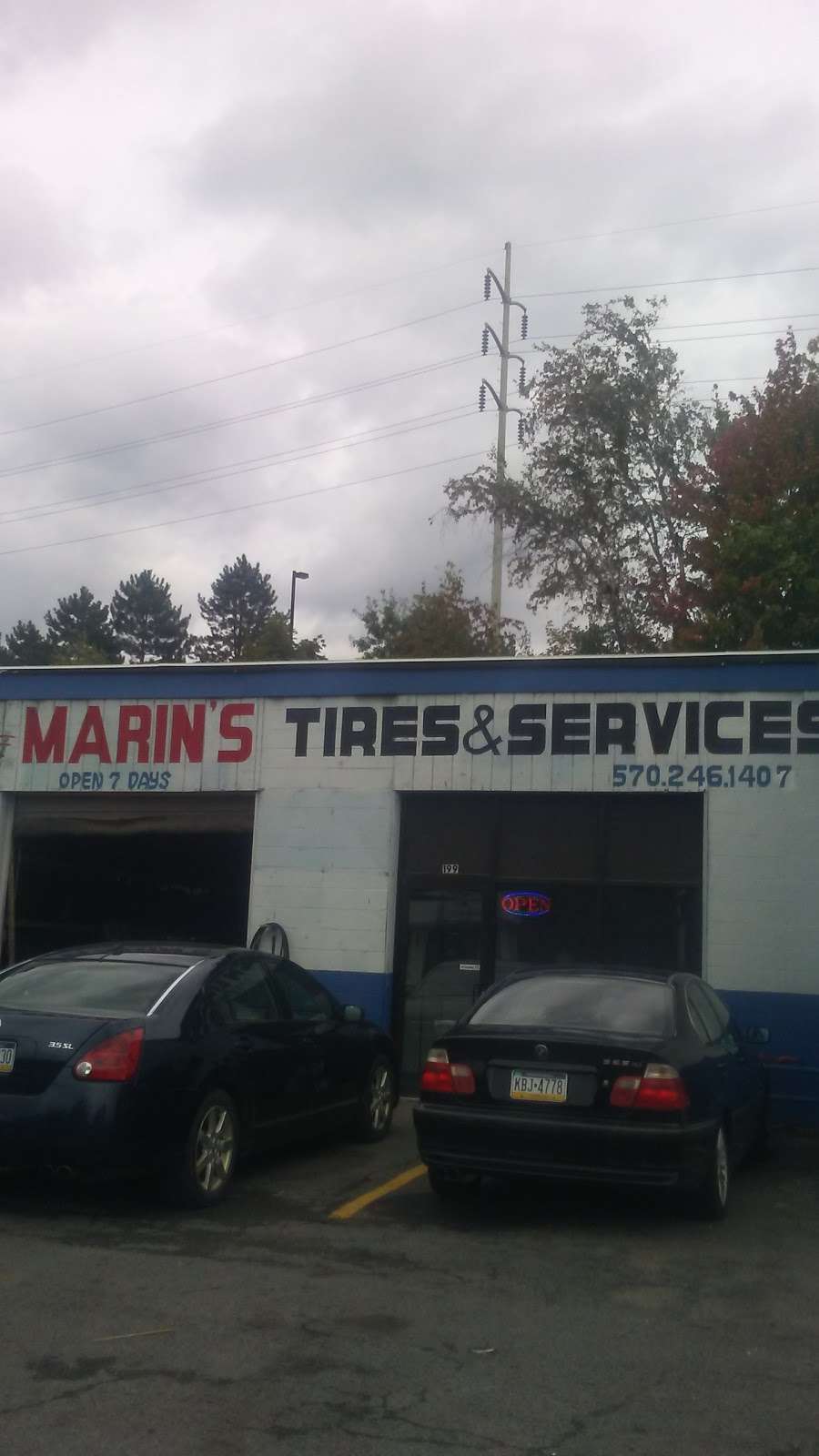 Marins Tires & servises | 199 Spring St, Wilkes-Barre, PA 18702, USA | Phone: (570) 246-1407