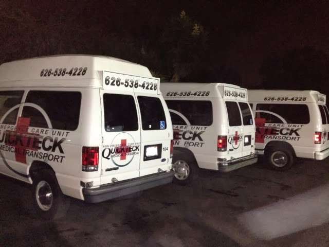 Quickteck Medical Transport | 4373 Santa Anita Ave, El Monte, CA 91731, USA | Phone: (626) 538-4228