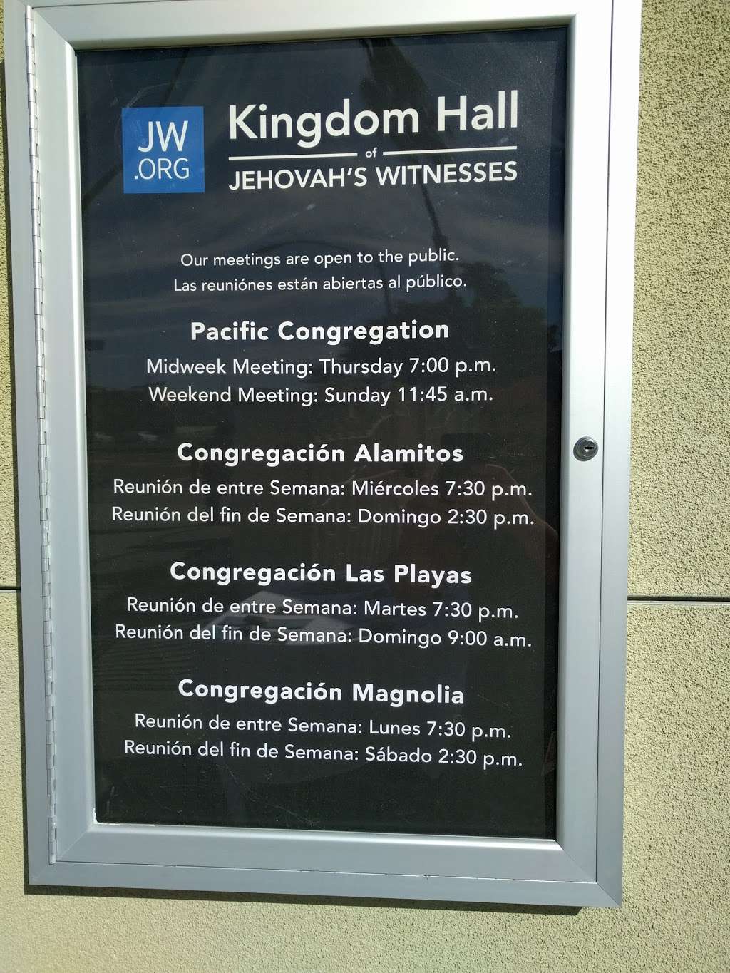 Kingdom Hall of Jehovahs Witnesses | 1608 Pacific Avenue, Long Beach, CA 90813, USA | Phone: (562) 599-6412