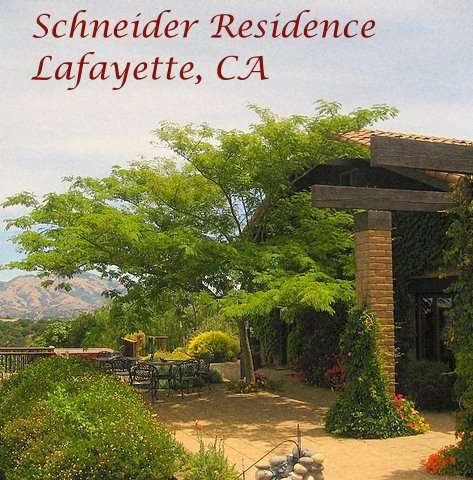 Schneider Residence | 2001 Hunsaker Canyon Rd, Lafayette, CA 94549, USA | Phone: (925) 283-9878