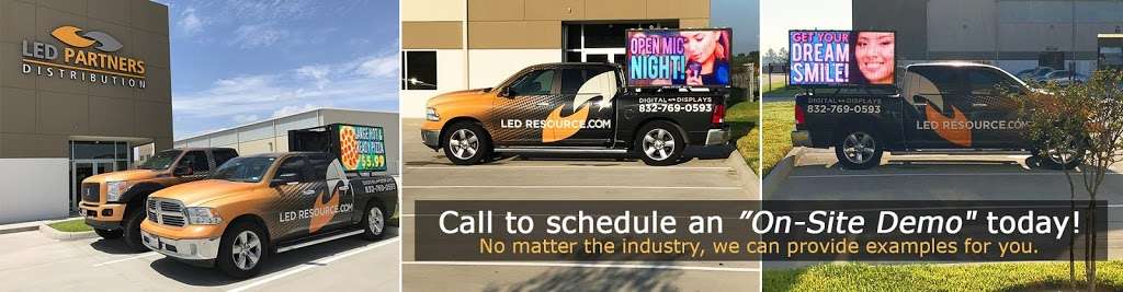LED Partners Digital Displays | 11857 Cutten Rd, Houston, TX 77066, USA | Phone: (832) 797-4466
