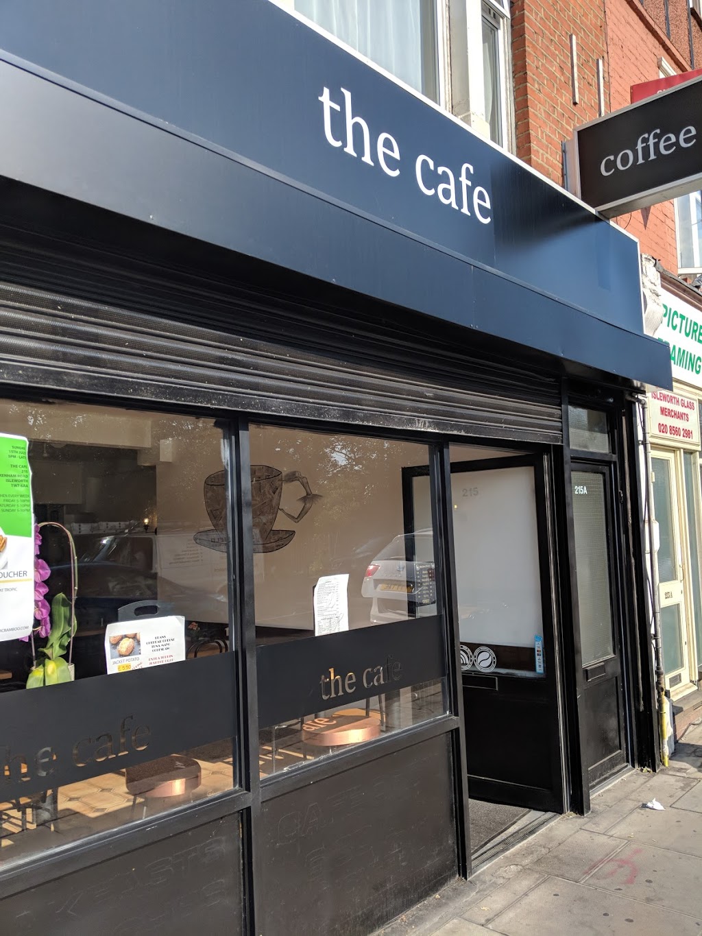 The Cafe | 215 Twickenham Rd, Isleworth TW7 6AA, UK | Phone: 020 8568 7500