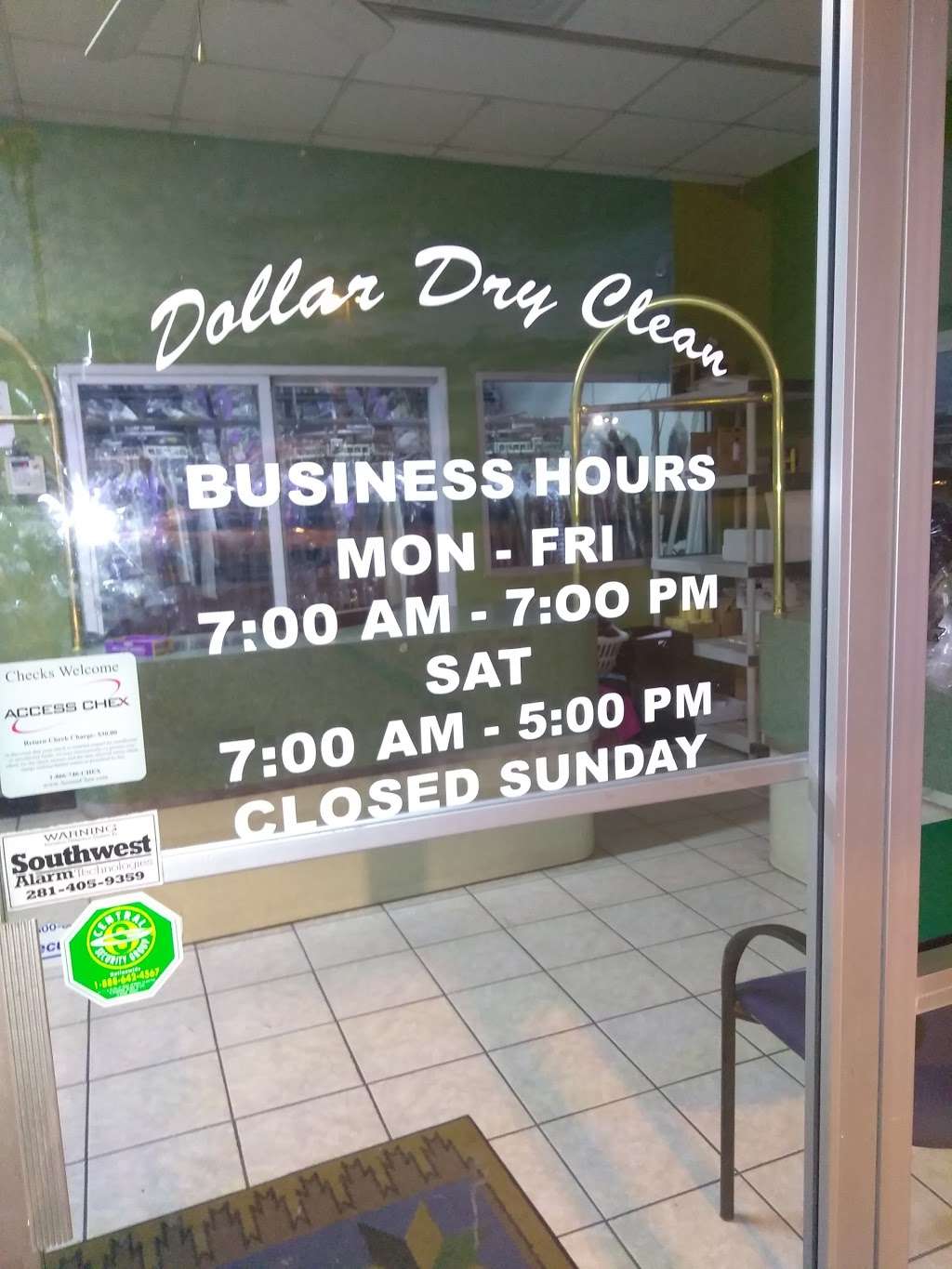 One Dollar Dry Cleaners | 12430 TX-249 Suite A, Houston, TX 77086, USA | Phone: (281) 447-1188