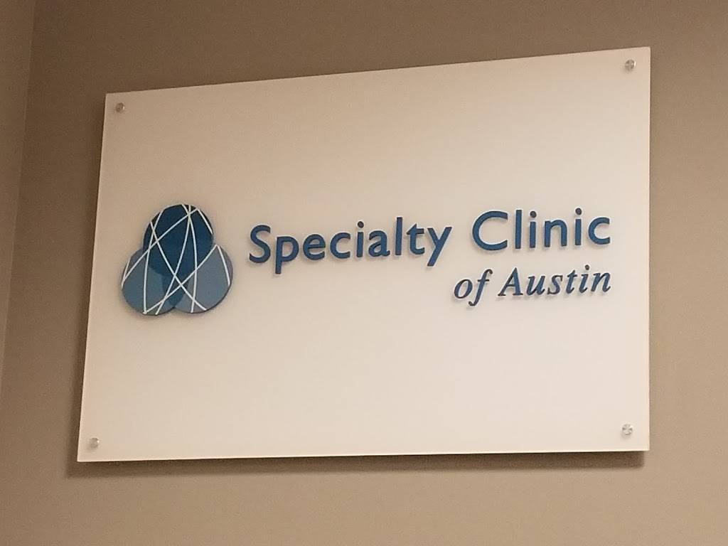 Specialty Clinic of Austin | 5625 Eiger Rd, Austin, TX 78735, USA | Phone: (512) 610-7900