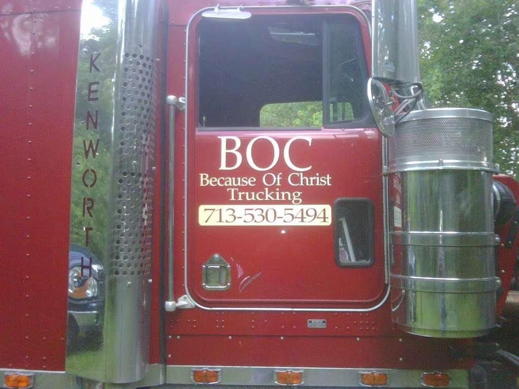 Boc Trucking - Because Of Christ Trucking | 13724 Stancliff St, Houston, TX 77045, USA | Phone: (713) 530-5494