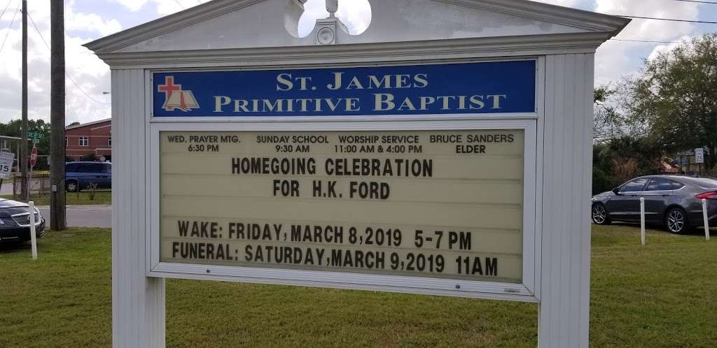 St James Primitive Baptist Church | Mulberry, FL 33860, USA | Phone: (863) 425-4734