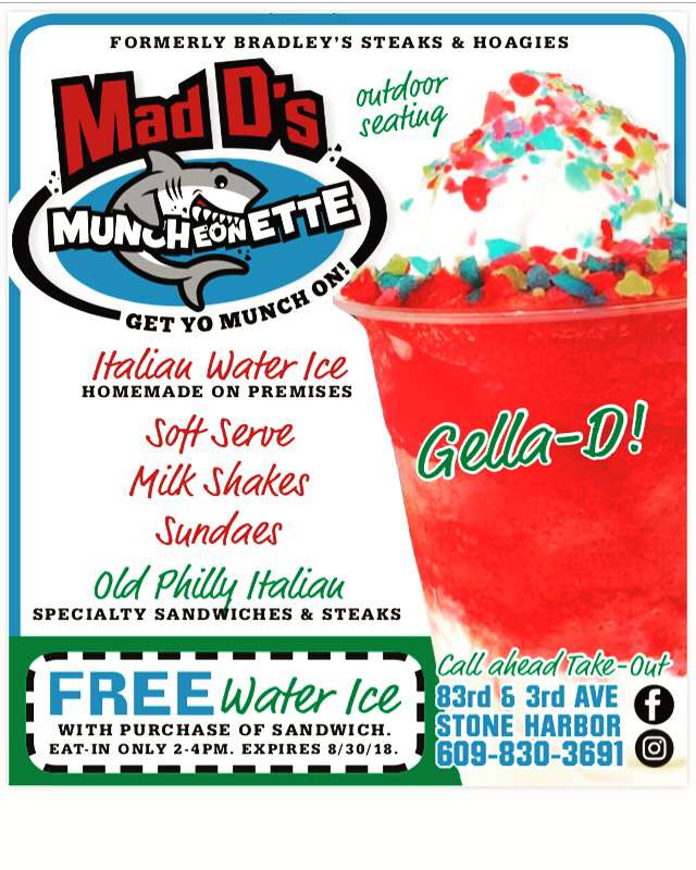 Mad Ds Muncheonette | 8307 3rd Ave, Stone Harbor, NJ 08247, USA | Phone: (609) 830-3691