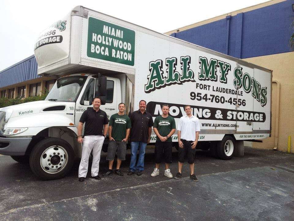 All My Sons Moving & Storage | 3762 Park Central Blvd N, Pompano Beach, FL 33064, USA | Phone: (954) 637-7706