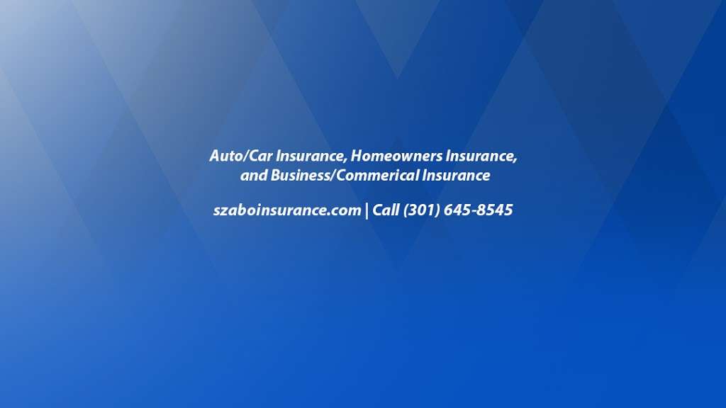 A.F. Szabo Insurance Agency Inc. | 11705 Berry Rd #101, Waldorf, MD 20603, USA | Phone: (301) 645-8545