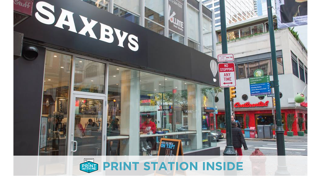 PrintWithMe Print Kiosk at Saxbys UPenn | 4000 Locust St, Philadelphia, PA 19104, USA | Phone: (773) 797-2118