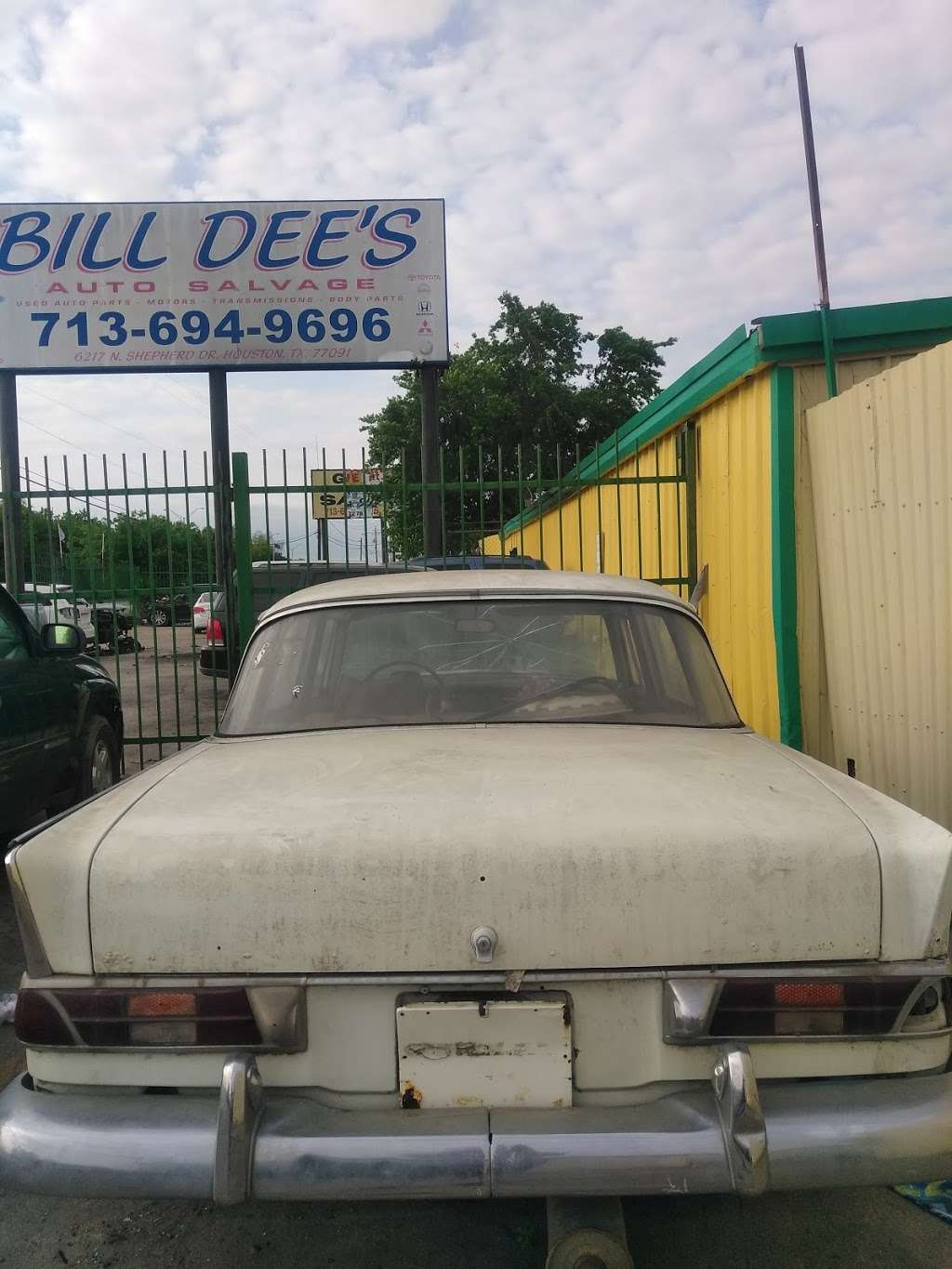 Bill Dees Auto Salvage | 6217 N Shepherd Dr, Houston, TX 77091 | Phone: (713) 694-9696