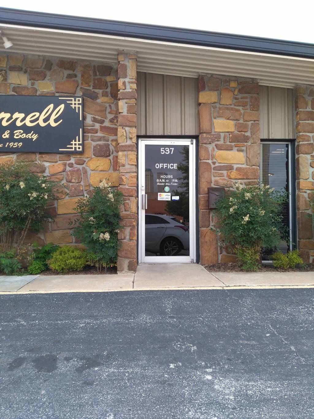 Sherrell Paint & Body | 537 S Peoria Ave, Tulsa, OK 74120, USA | Phone: (918) 582-3763