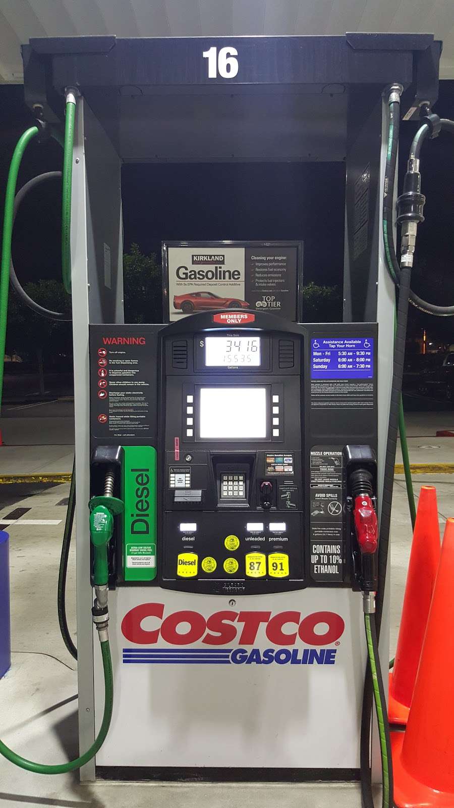 Costco Gasoline | 115 Technology Dr, Irvine, CA 92618 | Phone: (949) 453-0435