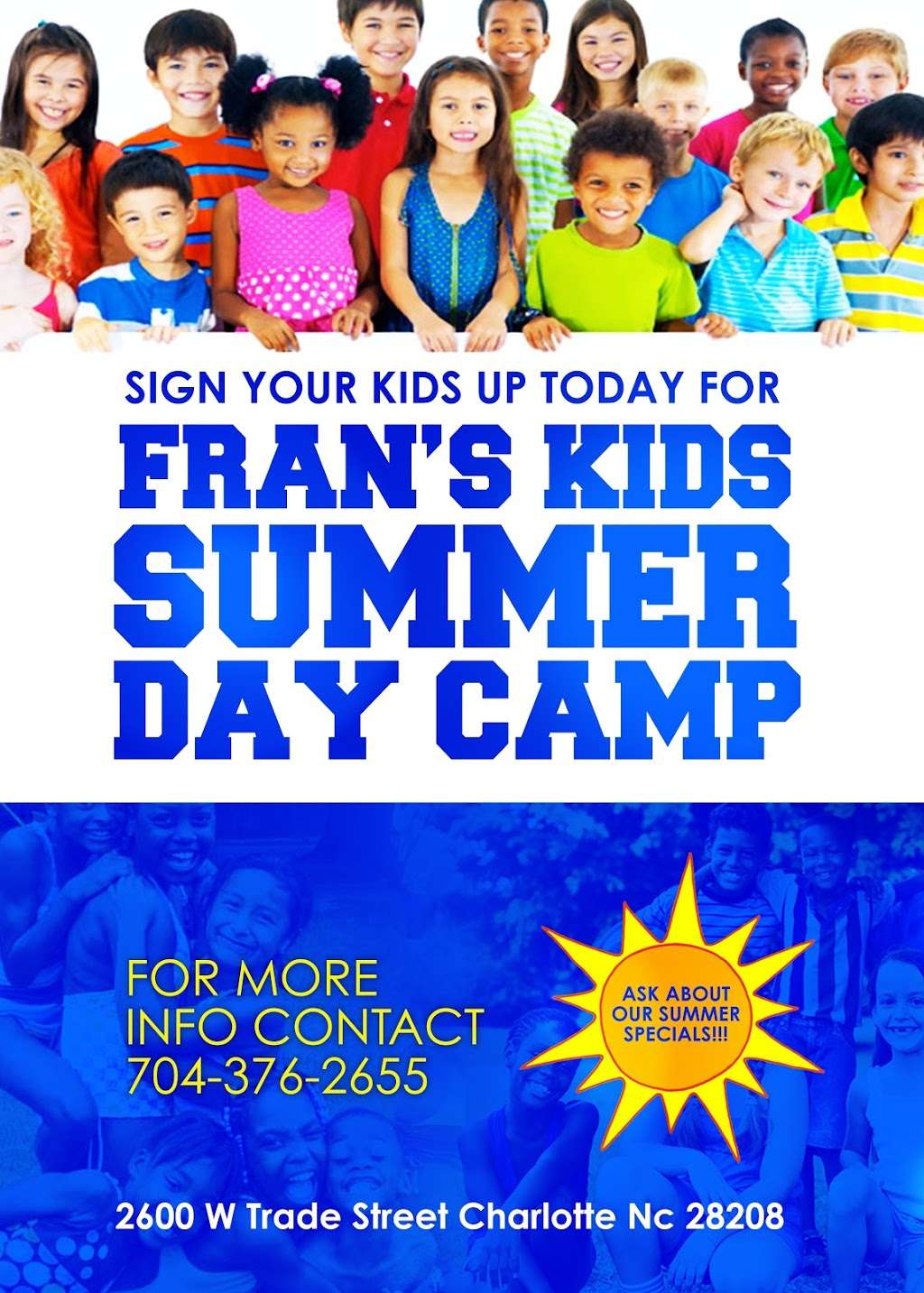 Fran’s Kids Daycare | 5071, 1320 Beatties Ford Rd, Charlotte, NC 28216 | Phone: (704) 376-2655