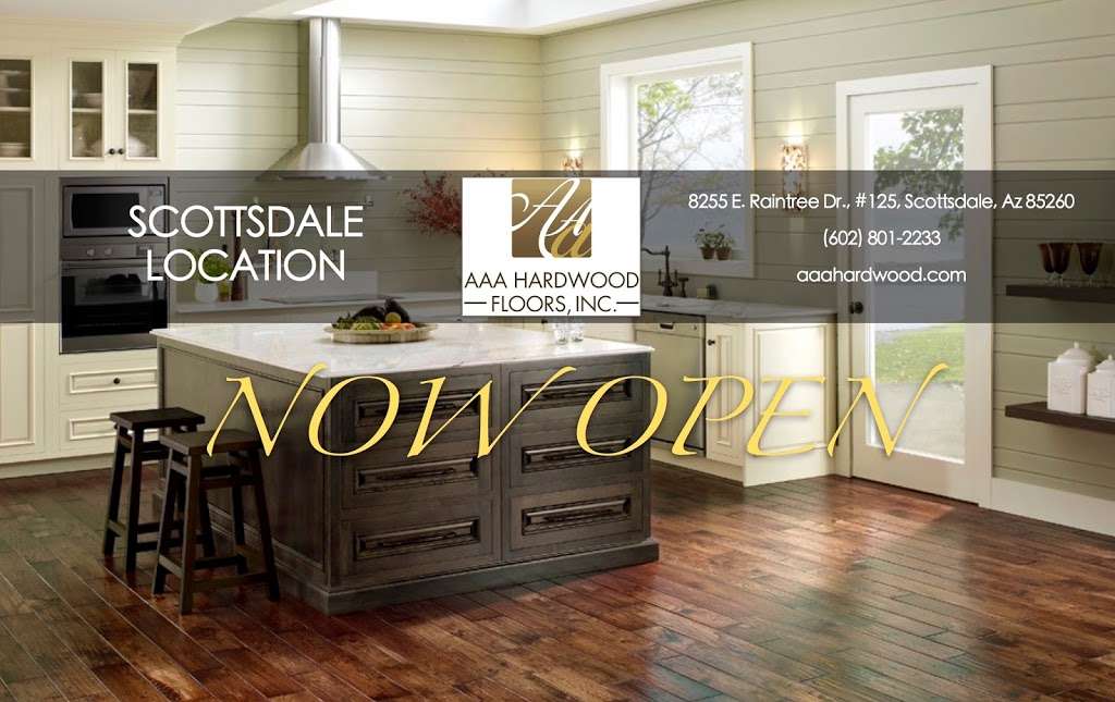 AAA Hardwood Floors | 8255 E Raintree Dr #125, Scottsdale, AZ 85260, USA | Phone: (602) 801-2233