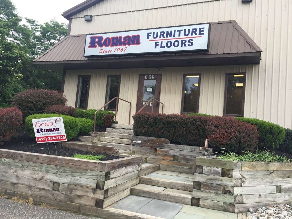 Roman Furniture & Floors | 127 S Brinton Lake Rd #1, Glen Mills, PA 19342, USA | Phone: (610) 284-2200