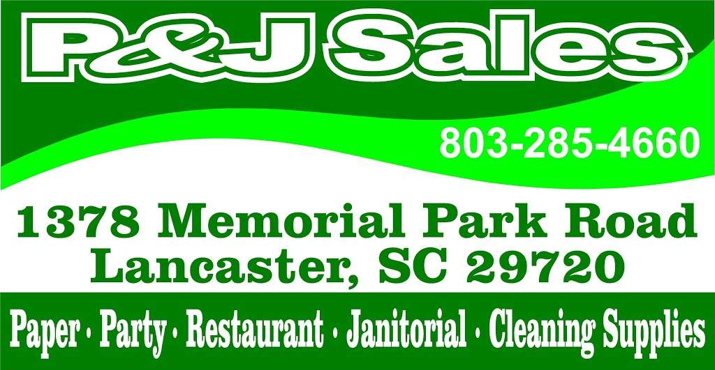 P & J Sales | 1378 Memorial Park Rd, Lancaster, SC 29720, USA | Phone: (803) 285-4660