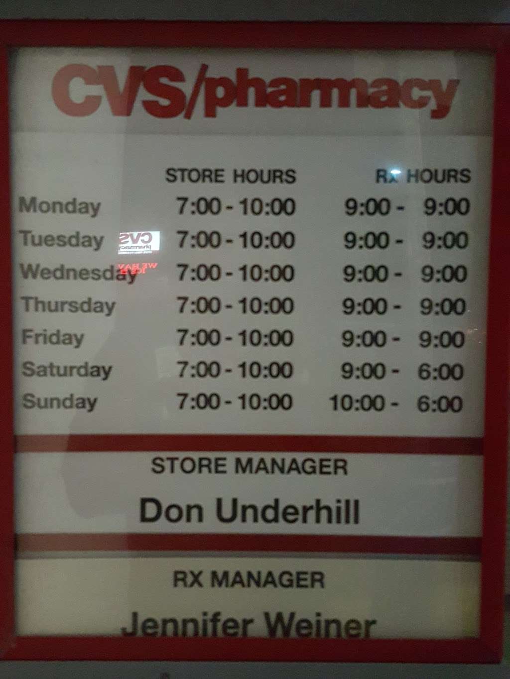 CVS Pharmacy | 2 W Center St, West Bridgewater, MA 02379, USA | Phone: (508) 588-8050