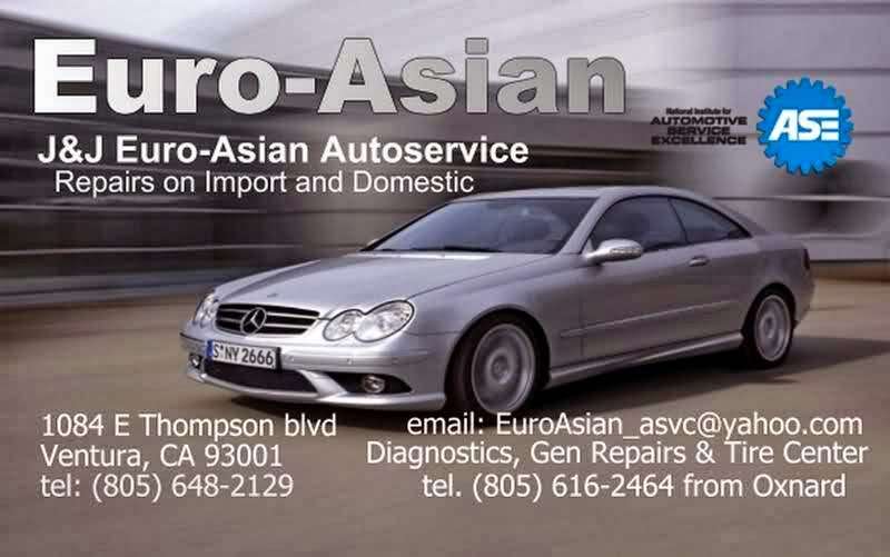 J&J European Asian Auto Repair | 1084 E Thompson Blvd, Ventura, CA 93001, USA | Phone: (805) 648-2129