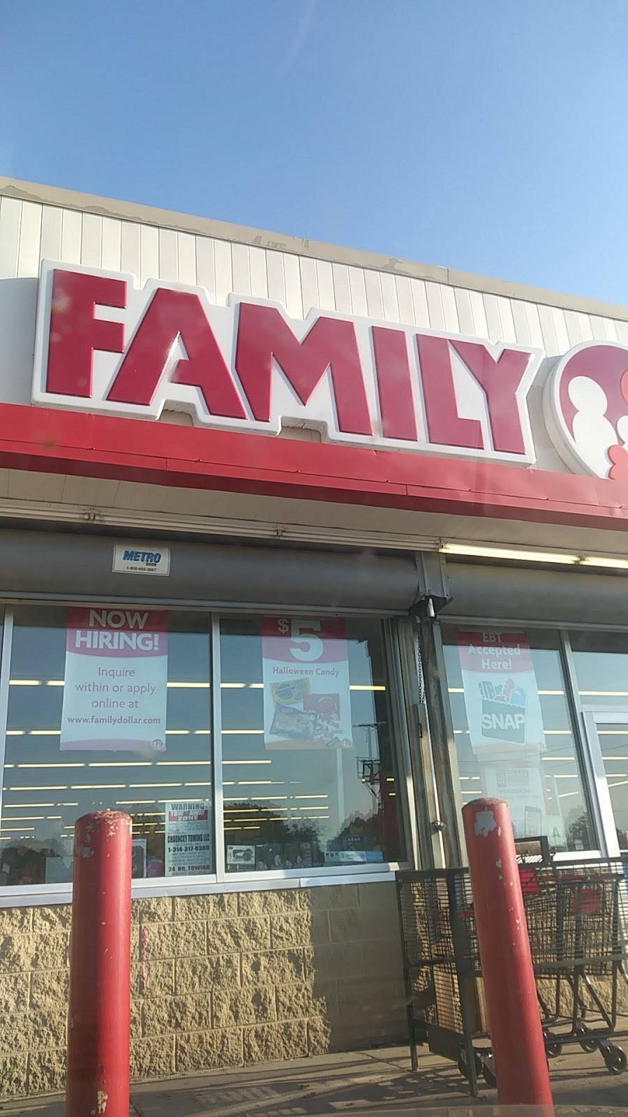 Family Dollar | 6000 Natural Bridge Ave, St. Louis, MO 63120, USA | Phone: (314) 383-8806