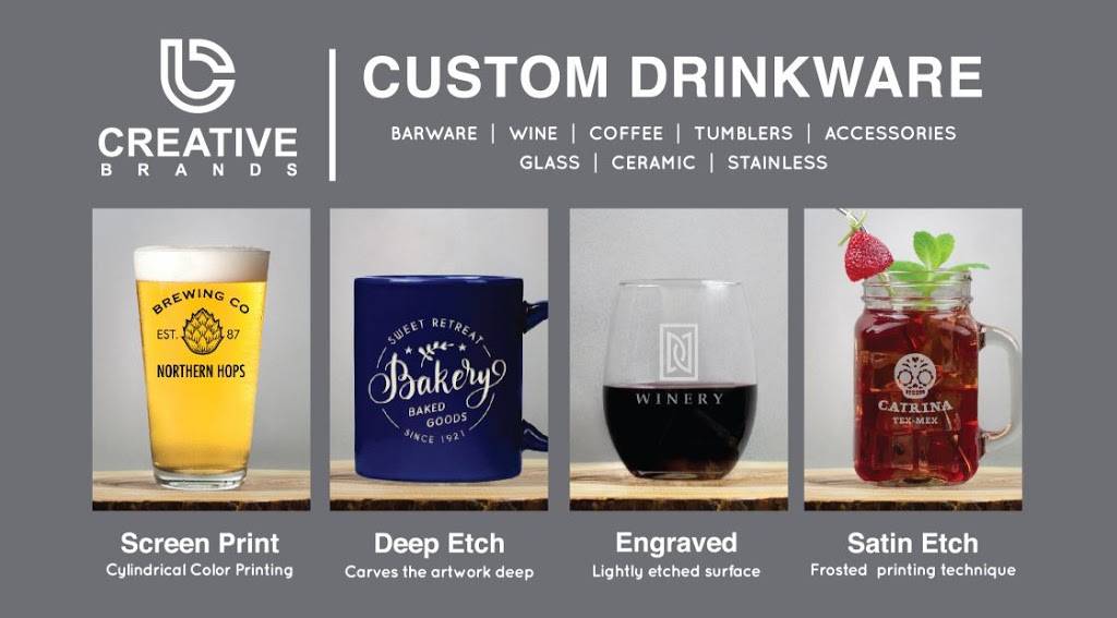 Creative Brands Custom Printed Drinkware | 1420 Lakeside Pkwy #102, Flower Mound, TX 75028, USA | Phone: (214) 285-8825