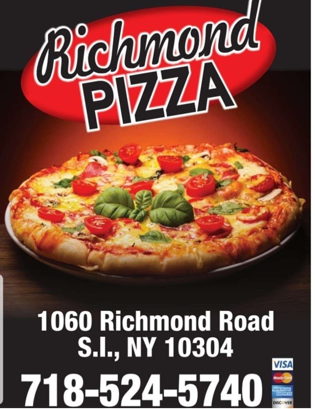 Richmond Pizza | 1060 Richmond Rd, Staten Island, NY 10304, USA | Phone: (718) 524-5740