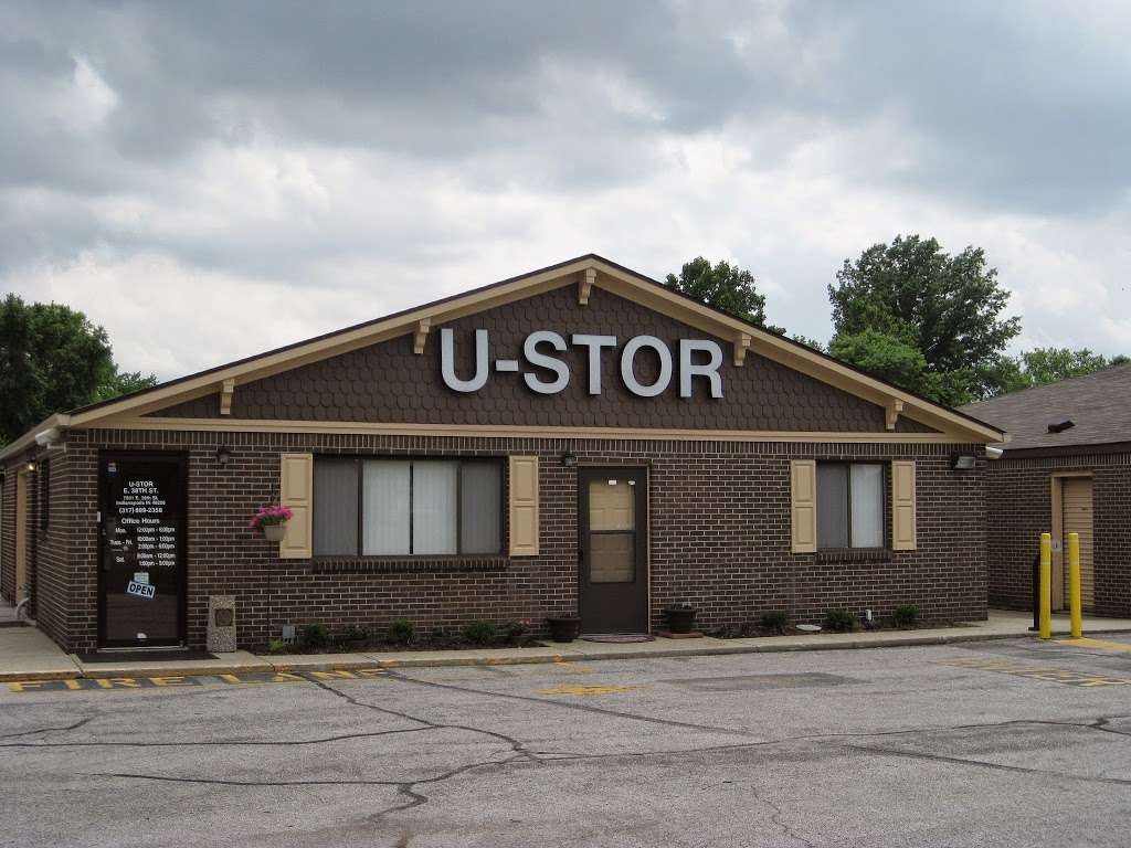 U-STOR Self Storage | 7801 E 38th St, Indianapolis, IN 46226 | Phone: (317) 899-2358