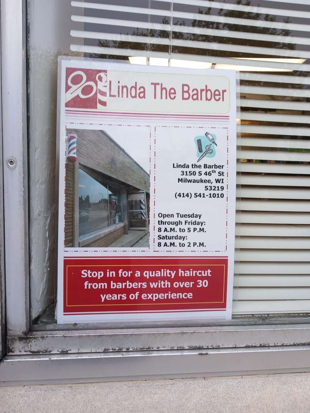 Linda The Barber | 3150 S 46th St, Milwaukee, WI 53219, USA | Phone: (414) 541-1010