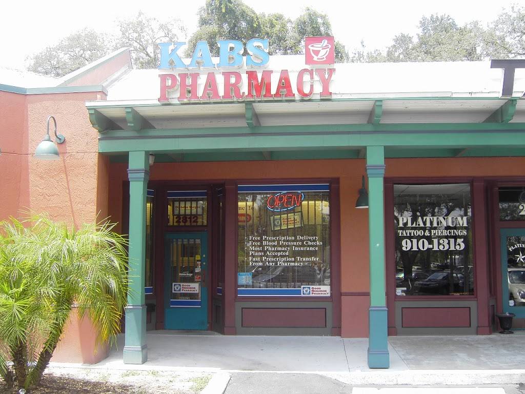Kabs Pharmacy | 2812 E Bearss Ave, Tampa, FL 33613, USA | Phone: (813) 988-4000