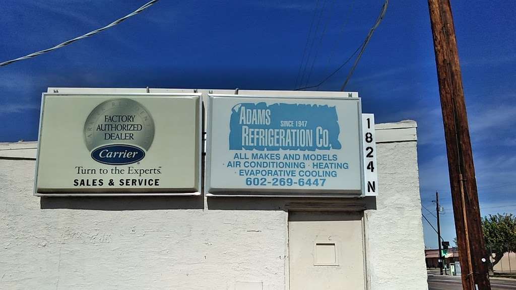 Adams Refrigeration | 1824 N 35th Ave, Phoenix, AZ 85009, USA | Phone: (602) 269-6447