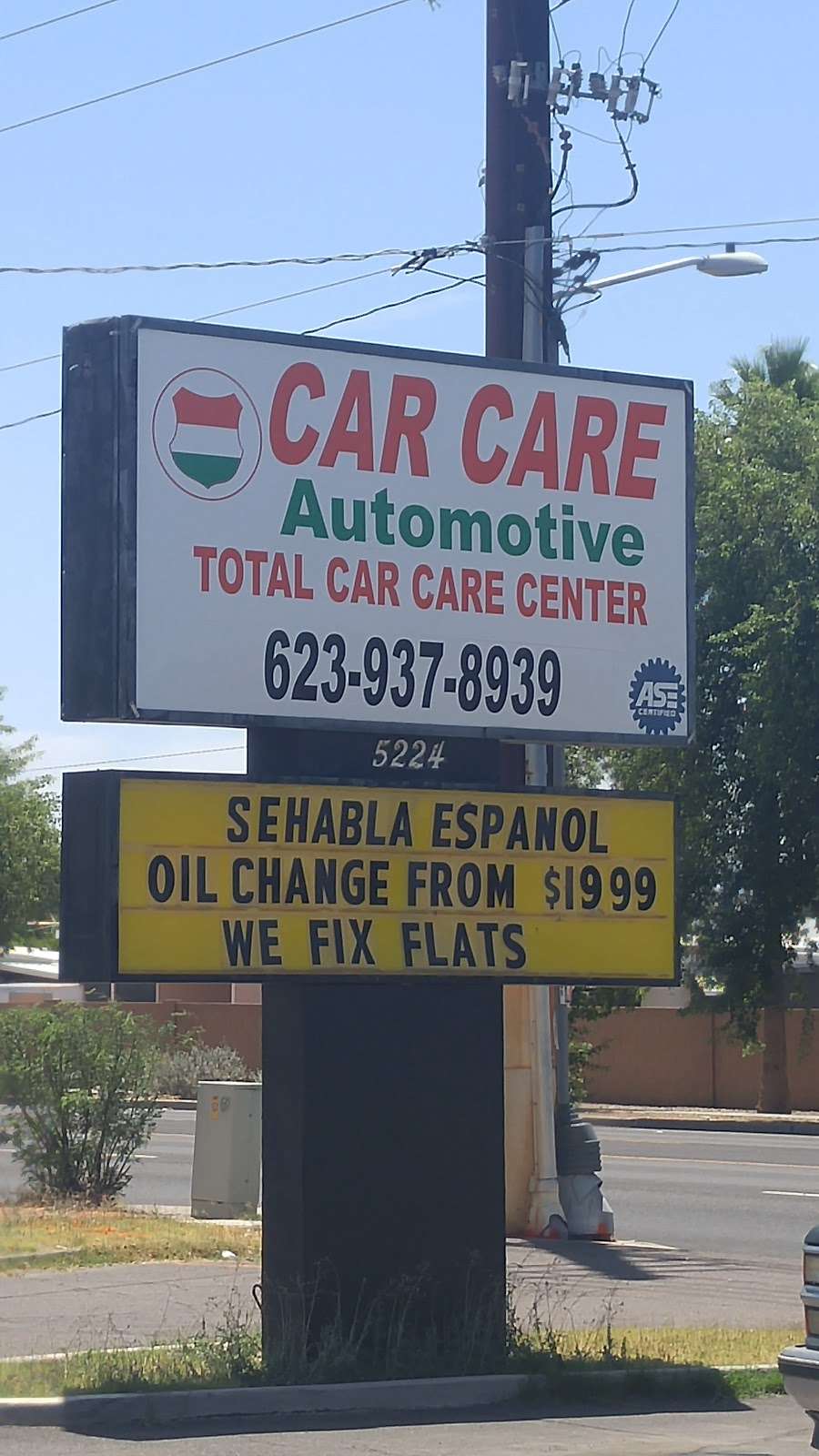 Car Care Automotive | 5224 W Camelback Rd, Glendale, AZ 85301, USA | Phone: (623) 937-8939